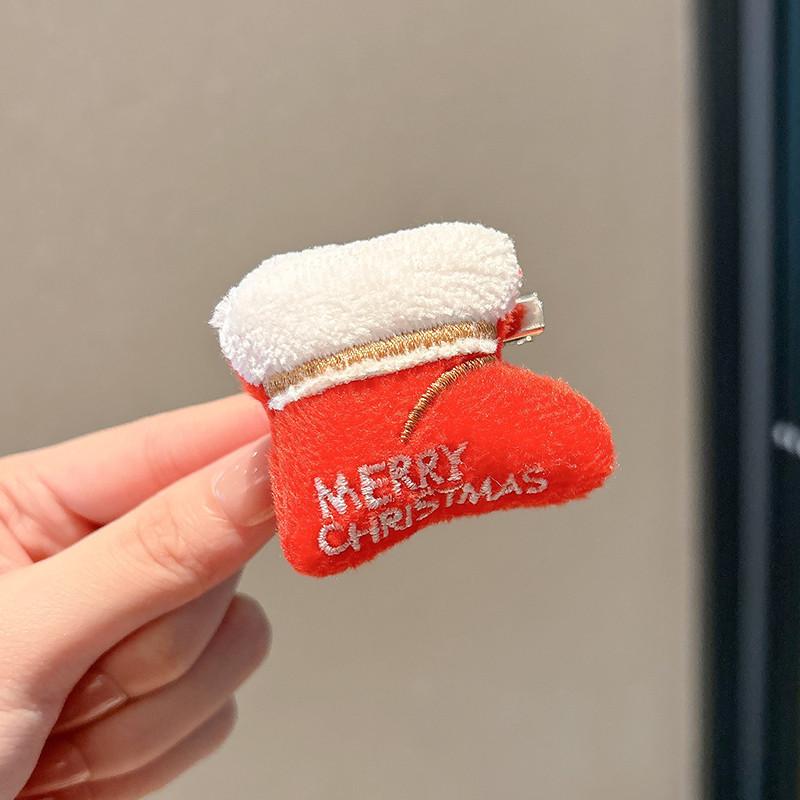 Vánoční plyšová brož Sněhulák Santa Claus Strom Věnec Kovové odznaky Šperky Dárek pro ženy Veselé Vánoce Dekor Dárky