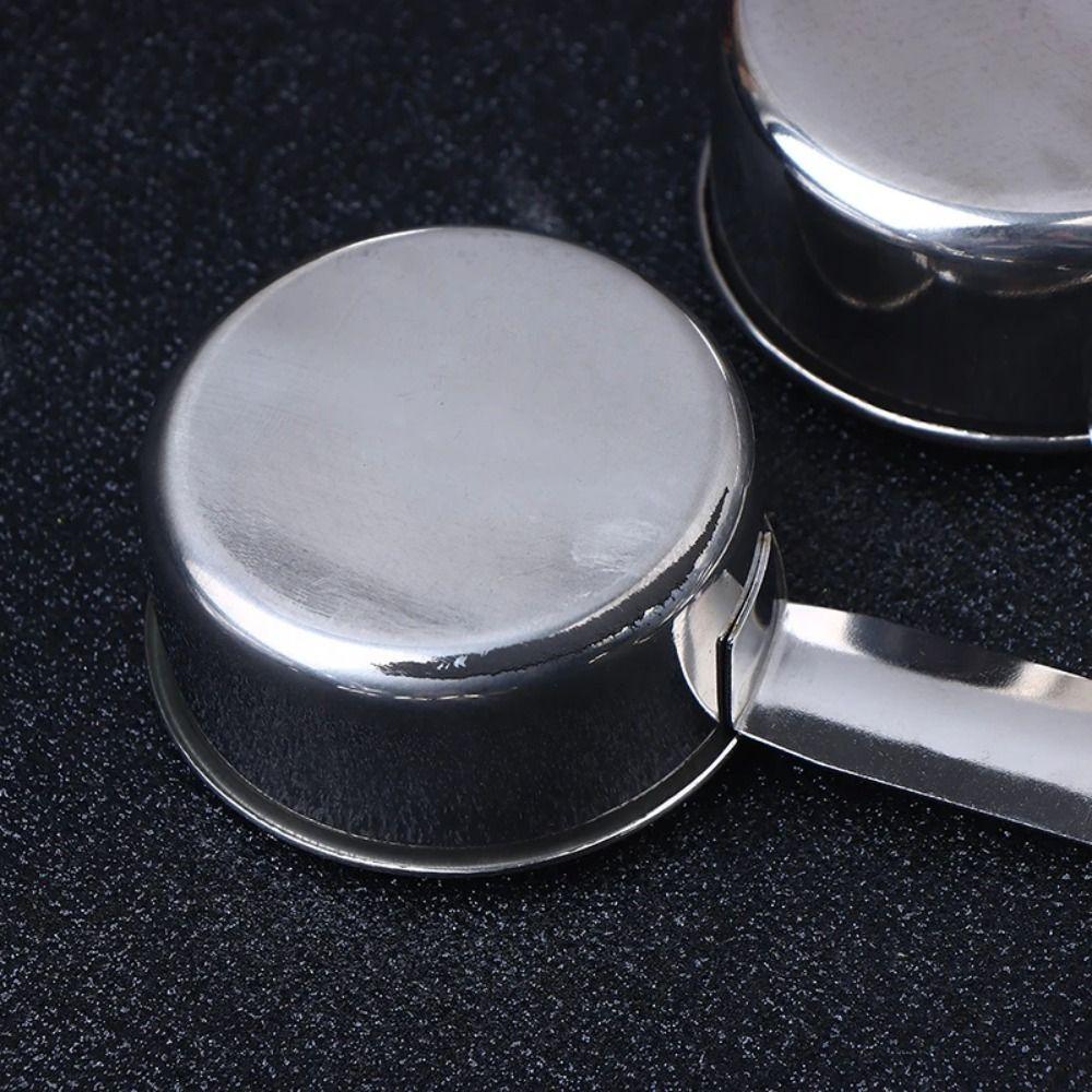 Edelstahl Messlöffel Set Lebensmittelqualität Küchenmessbecher Backwerkzeuge