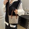 Foreign style small bucket bag women's new versatile shoulder messenger bag highend vegetable basket handbag