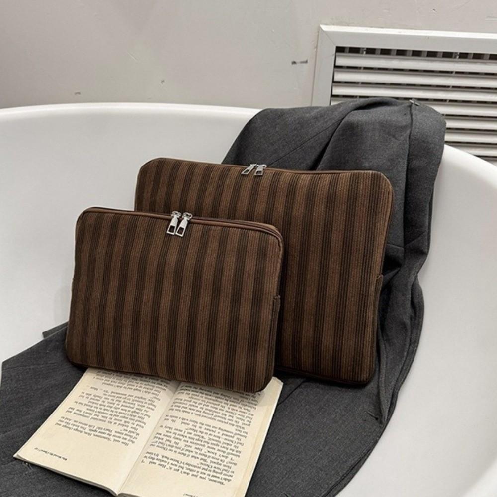 Soft Interior Corduroy Laptop Sleeve 11-14 Inch Tablet Laptop Case Computer Sleeve Bag For Travel