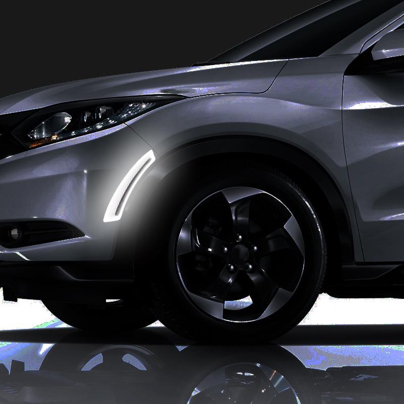 Reflexní gumové lišty proti kolizi a poškrábání pro auto