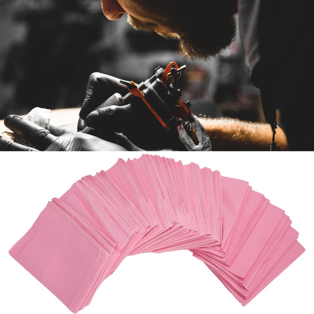 125pcs / bag Tattoo Piercing Table Mat Waterproof Disposable Tattoo Table Mat Bib Accessory