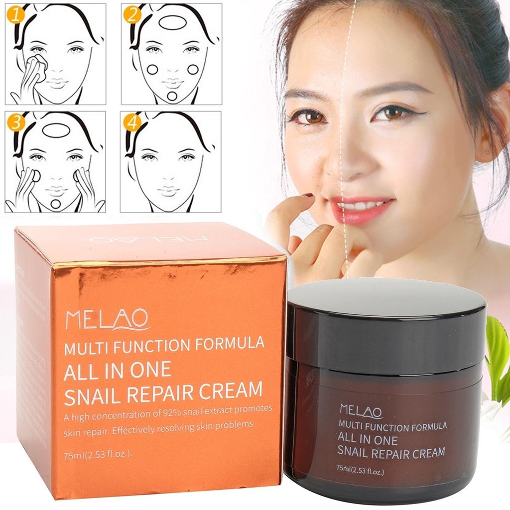 MELAO 9225 Snail Repair Facial Cream Moisturizer Anti Aging Wrinkles