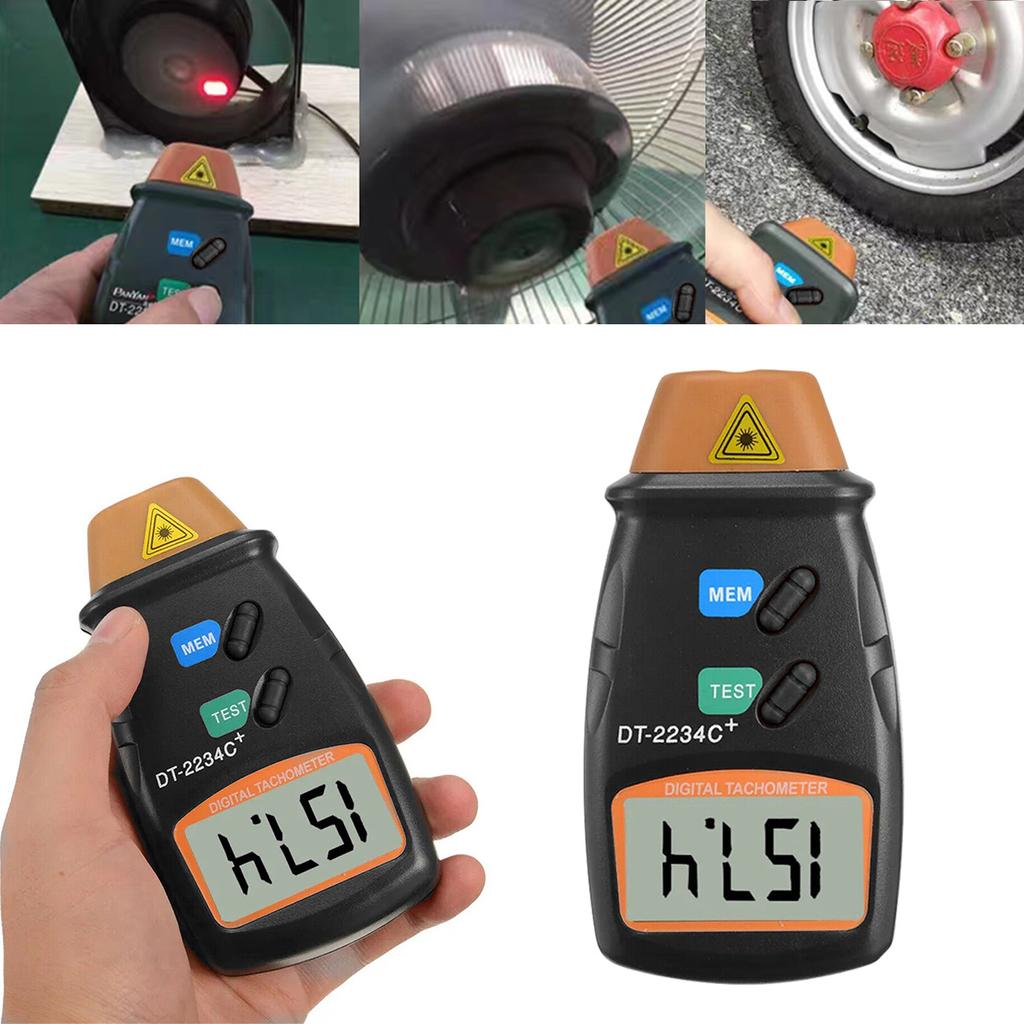 Buy Pdtoweb New Digital Tachometer Non Contact Laser Photo RPM Tach