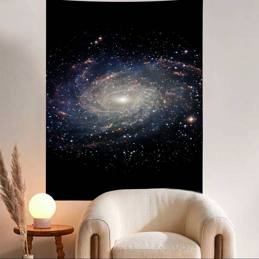 

Universe Space Cartoon Tapestry Art Science Fiction Room Home Decor Wall Hanging Home Decor 74x94cm(29x37in)