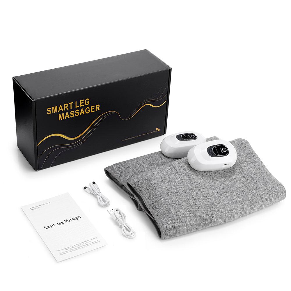 Electric Airbag Calf Massager 3 Modes 360° All Round Heated Massage Device Promote Blood Circulation Foot Leg Fatigue Relieve