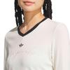 Adidas Women's V-Neck Flared Sleeve Top KS2382