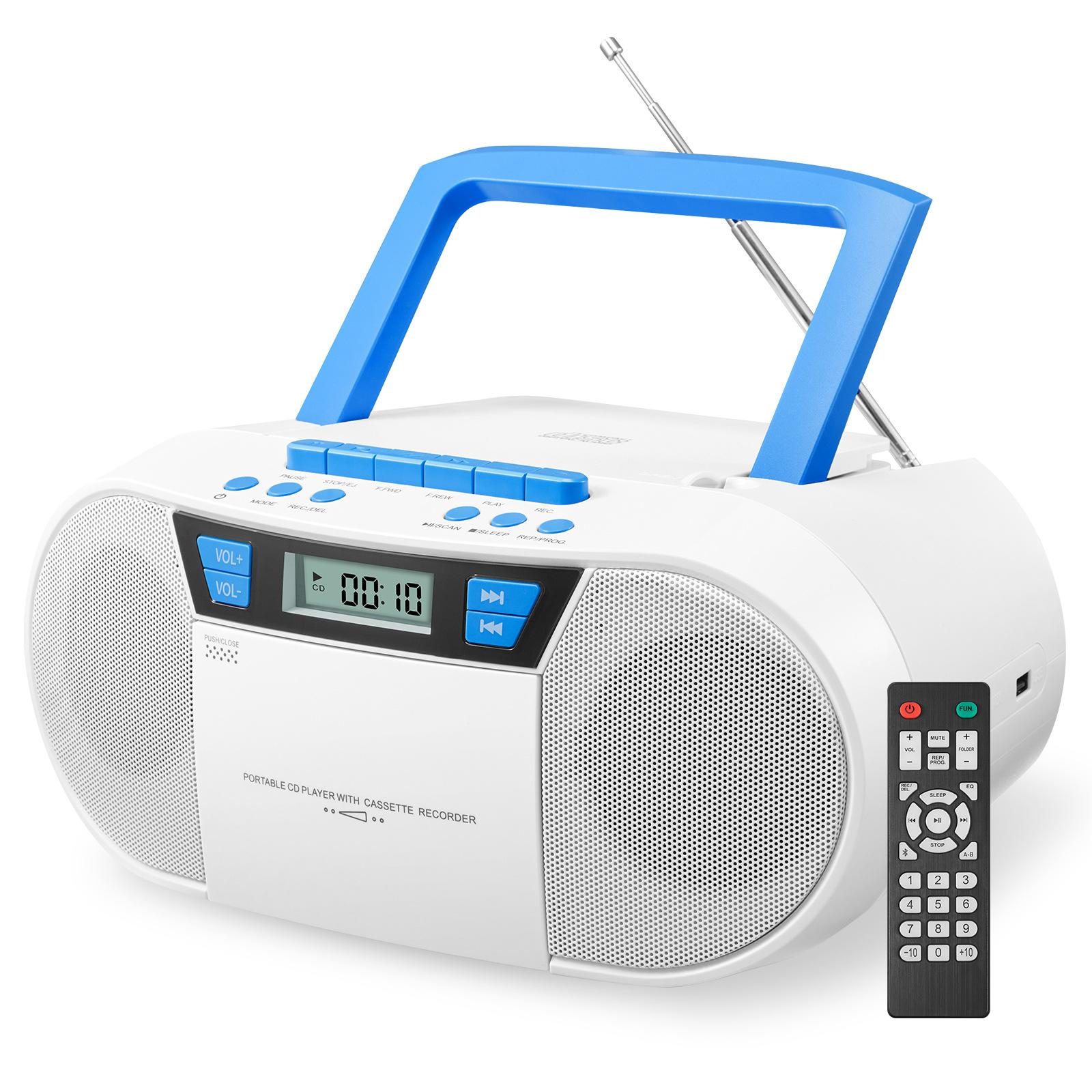 Retro Boombox, Pārnēsājams CD un kasete