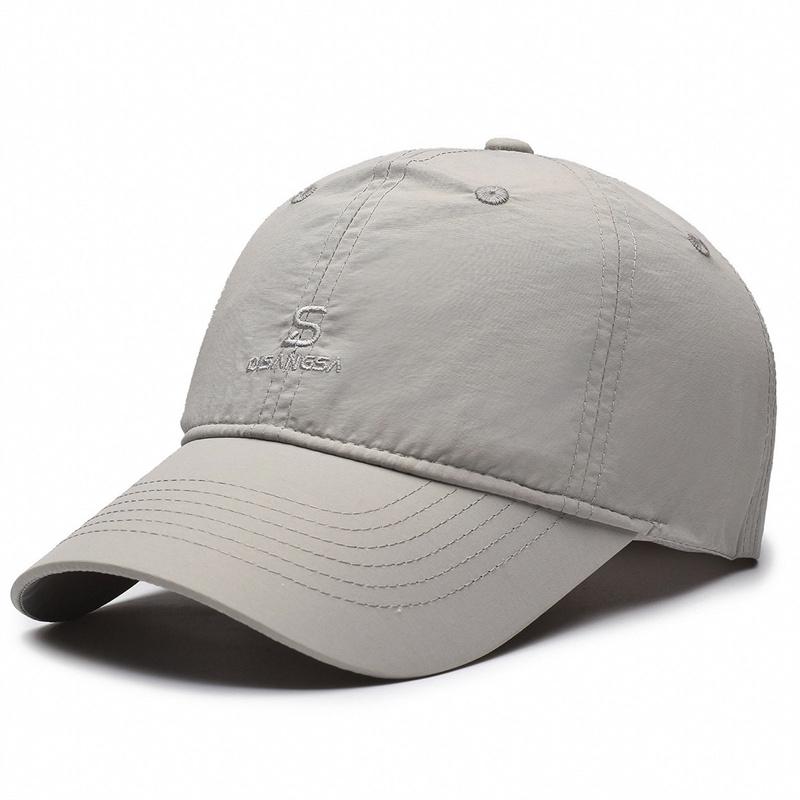 

Весна-лето Быстросохнущая дышащая бейсболка мужская водонепроницаемая кепка для бега на открытом воздухе светло-серый