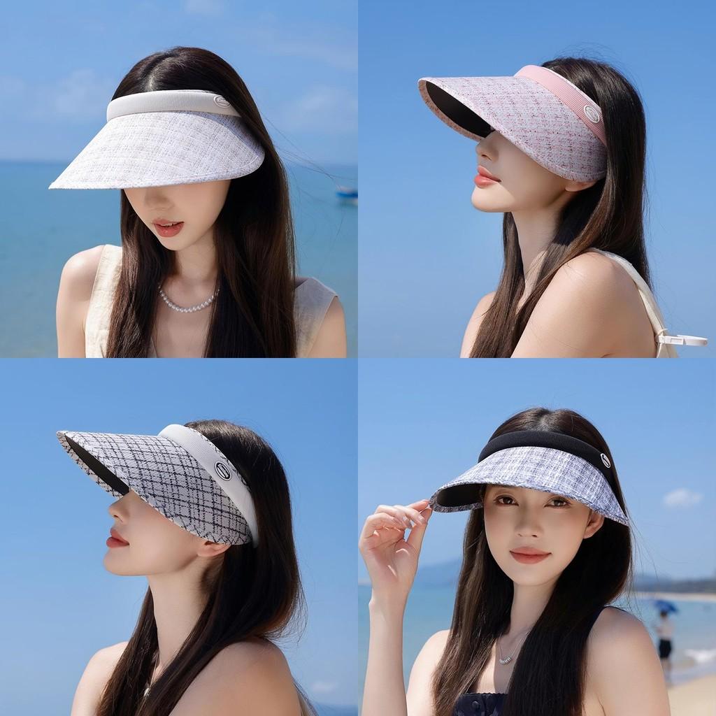 Summer Womens Sun Hat With Large Brim And Breathable Polyester For Outdoor Uv Protection