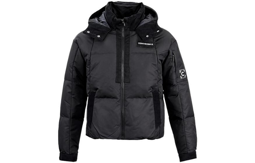 Converse Down Jacket Women s Black 10023727-A01 L