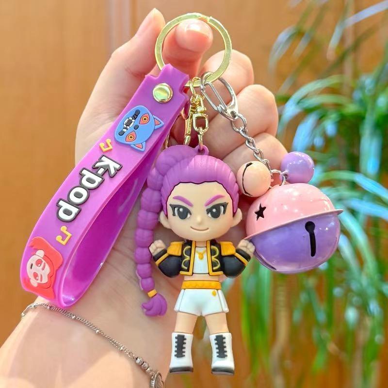 Kpop vânători de demoni breloc drăguț rucsac păpușă geantă pandantiv cuplu pandantiv breloc cadou