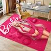 1 Stück Barbie Teppich rutschfest Polyester Fußmatte für Büro.Schlafzimmer