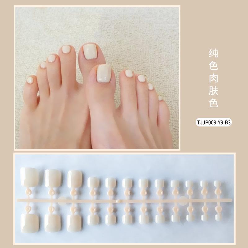 

24 шт./компл. DIY быстрые ногти глянцевые однотонные ногти на ногах накладные ногти разноцветные полоски готовый маникюр