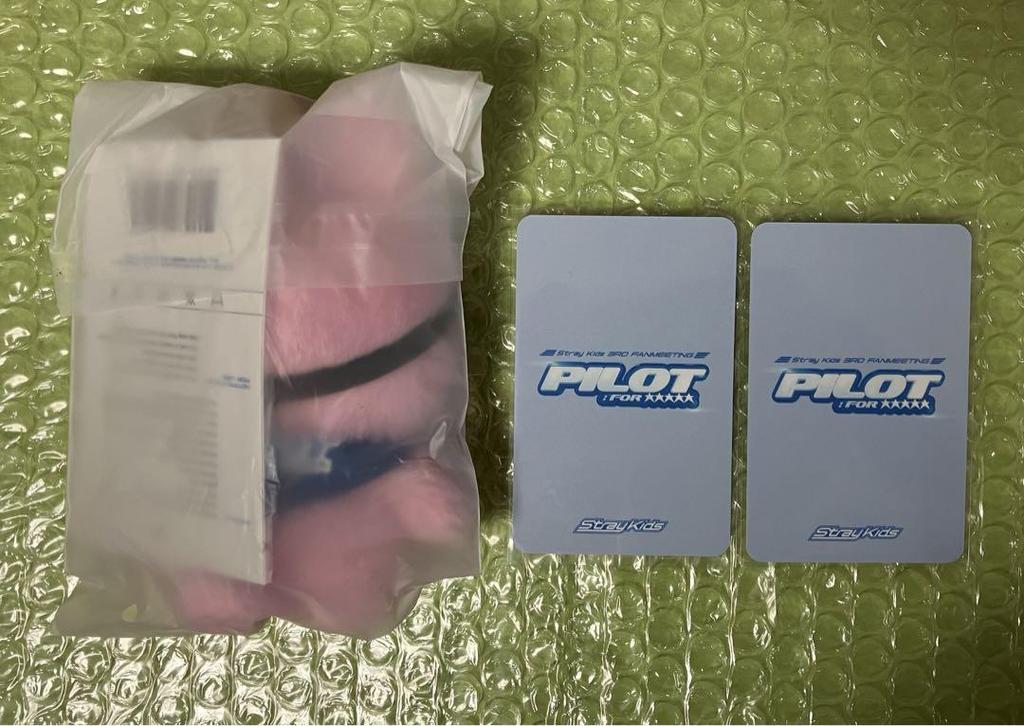 [USED] SKZOO PLUSH Trading Card Changbin pilot StrayKids SKZ