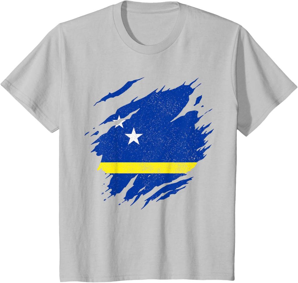 Curacao Flag Pride Caribbean TShirt 2026 New Arrival Stylish Mens Apparel Jersey