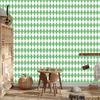 Harlequin Diamonds Wallpaper White and Green for Living Room and Bedroom 50x1000
