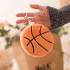 Basketball Baseball Basketball Plush Toy Keychain Plush Simulation Soccer Toy  Decoration