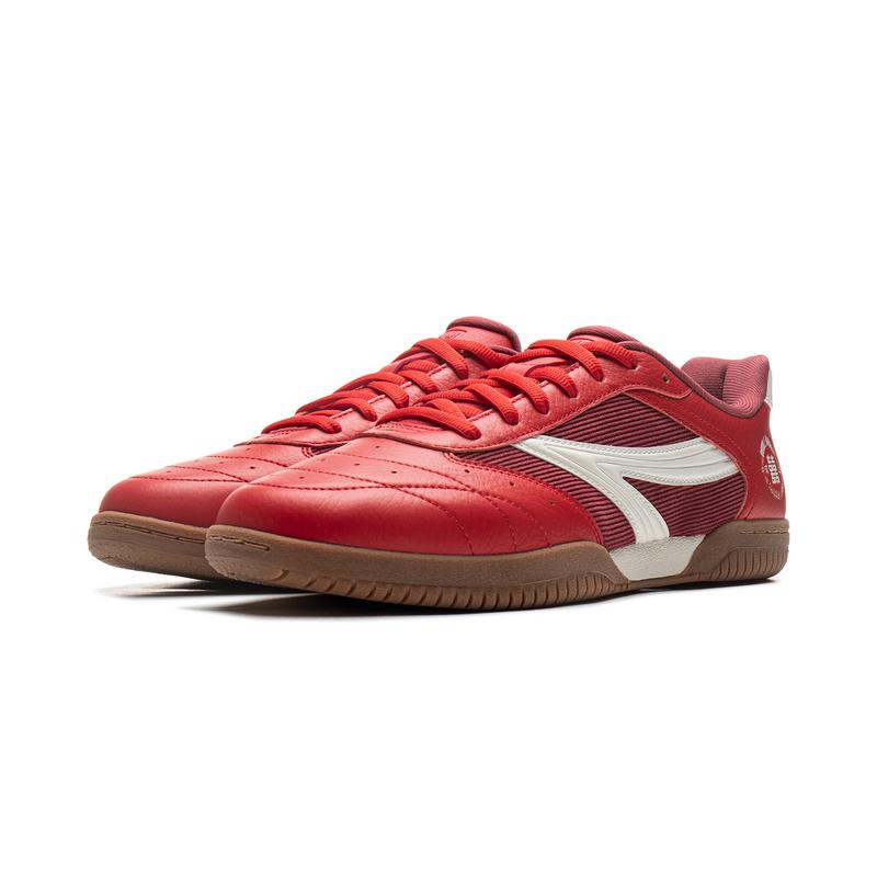 Li Ning Ping Pong Series Lightweight High Resilience Trendy Sports Casual Shoes Unisex Casual Shoes White Red AZGU151-1