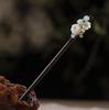 Vintage Chinese Wood Hair Sticks for Women Handmade Luxury Flower Hairpins Hair Chopsticks Wedding Party Head Jewelry Accessory