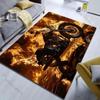 1 Pezzo Tappeto Tappetino Decorativo per Casa con Stampa Fantasia da Corsa per Moto per Soggiorno Camera da Letto Divano Tappeto da Esterno di Grandi Dimensioni Regalo