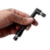 Mini Double-Ended L-Shaped Socket Wrench with 6.35mm Air Screwdriver Extension Rod