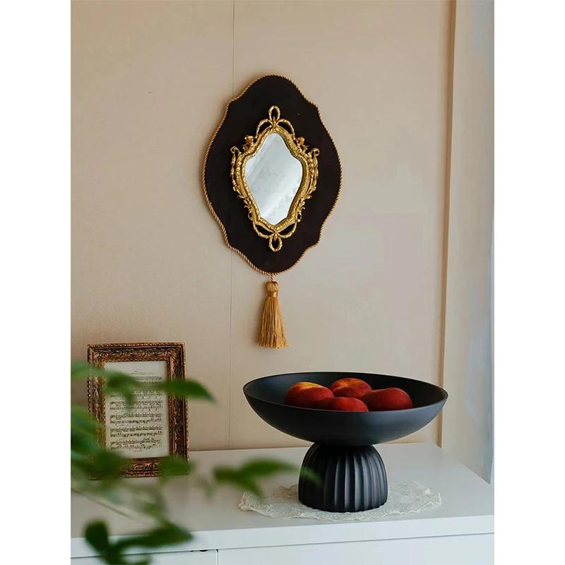 Förvaringsbricka i aluminium, lätt lyxig med höga fötter, vardagsrum soffbord skrivbord torkad frukt bricka