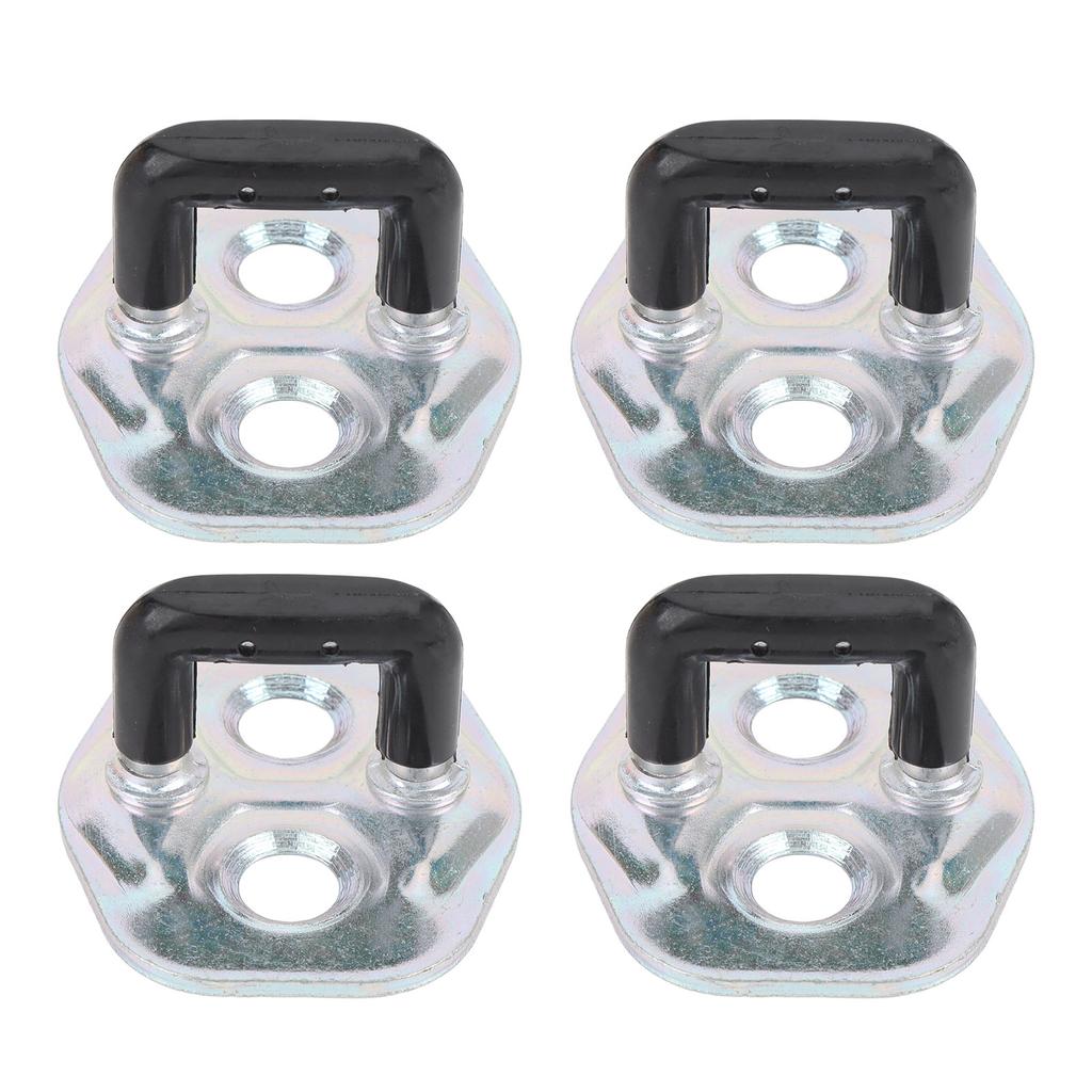 4 Peças Placa de Batente da Fechadura da Porta 8057070N00 Metal À Prova de Arranhões Resistente a Impactos para Elgrand Skyline R32 200 SX S14 Pulsar