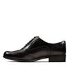Clarks Oxford Genuine Humble Black cm Shoes, Leather, Oak, Women's, Leather, 23.5