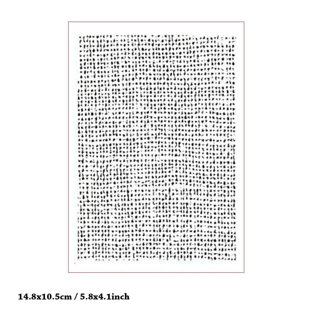 3D Textured Impressions Embossing Folder, Line Textured Dot Background Embossing Folder for Card Making DIY Craft Art Supplies