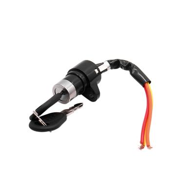 ACROPIX Motorroller Sicherheits-Zündschalter 2 Schlüssel Schlösser 3 Drähte Schwarz 3er Pack