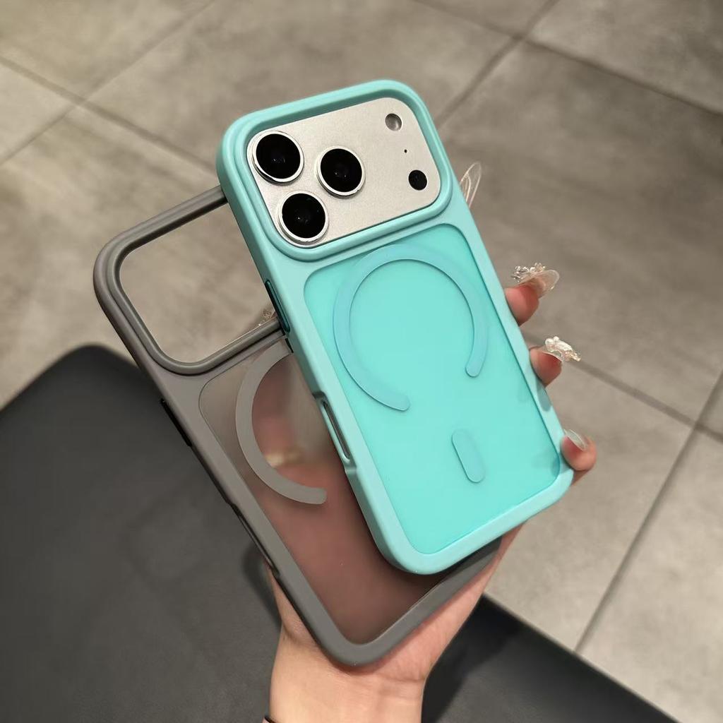 Applicable to Apple 17Promax mobile phone case magnetic suction 2.0 thickened iPhone16 skin matte protective case