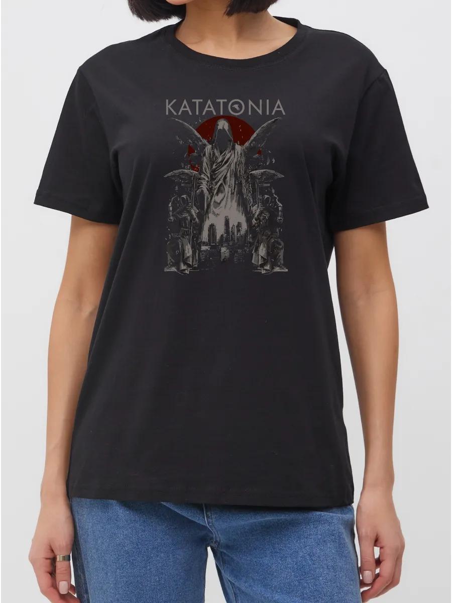 Black t-shirt with Akumat Spetsnaz print, patriotic style 3XL