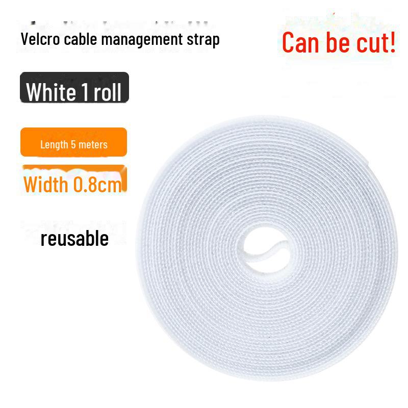 Cleme de cablu reutilizabile cu velcro și cataramă pentru organizarea firelor și cablurilor