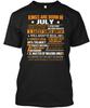 Kings Are Born In July Birthday Gift 1highly TTshirt Made In USA Size S To 5XL