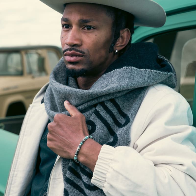 PIG & HEN Brontide 6 Bracelet - Hakodate X Silver