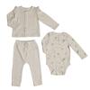 3-Piece Set Jacket Bodysuit and Trousers 753943 for Baby Girl
