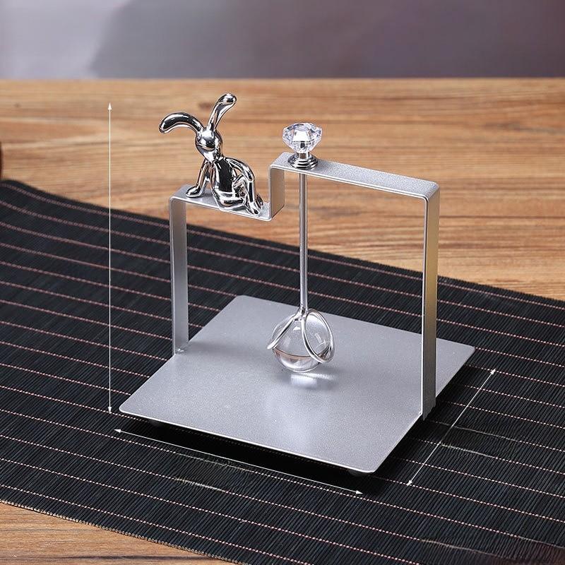 Sleek Metal Tissue Box Stand For Dining Table Home Office Accessory Decoration
