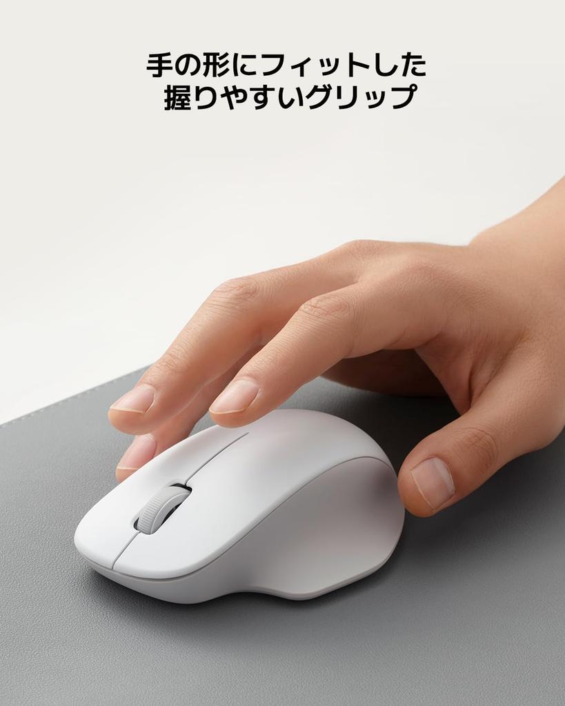 Xiaomi Comfort Wireless Mouse, Black, Comfortable Grip, Quiet 2.4GHz Wireless Connection, Large Scroll Wheel, TTC Buttons, 1200dpi High-Precision
