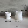 Heart Pattern Silicone Eggs Holder Molds for Crafting Candle Holder Eggs Tray Valentine's Day Decoration and Baking