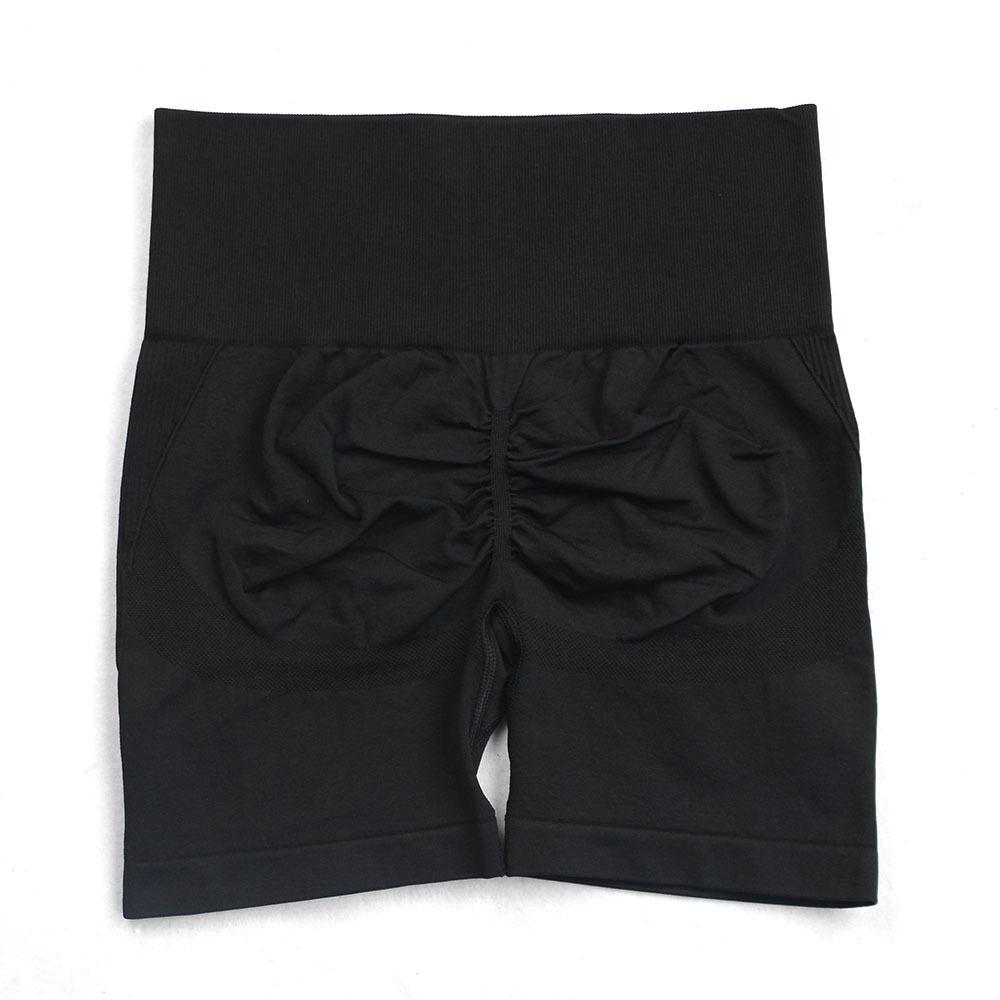 

2023 Полосатые женские шорты для йоги с высокой талией, ощущение обнаженности: Эластичный, Подтягивающий бедра, Быстросохнущий, Летняя одежда для фитнеса Extra Large