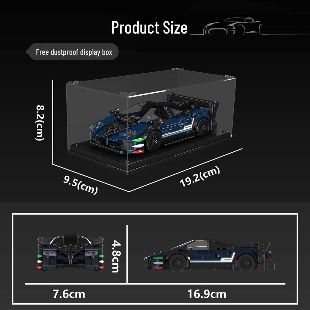 Yuxing King 27094 Viper Sports Car Blocks
