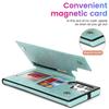 Suitable for Samsung Galaxy S7 S8 S9 S10 S20 S21 S22 Ultra Case with Card Holder, Flower Magnetic Buttons Protective Wallet Case