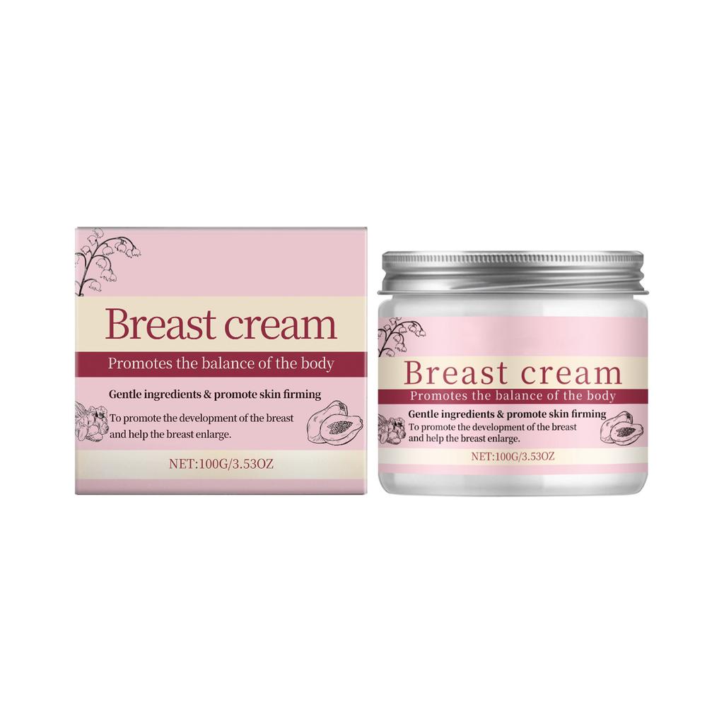 Papaya Breast Enhancement And Firming Cream Tightens The Skin To Help Breasts And Enlarge, Increase Softness, Plumpness, And Smooth And Delicate Skin