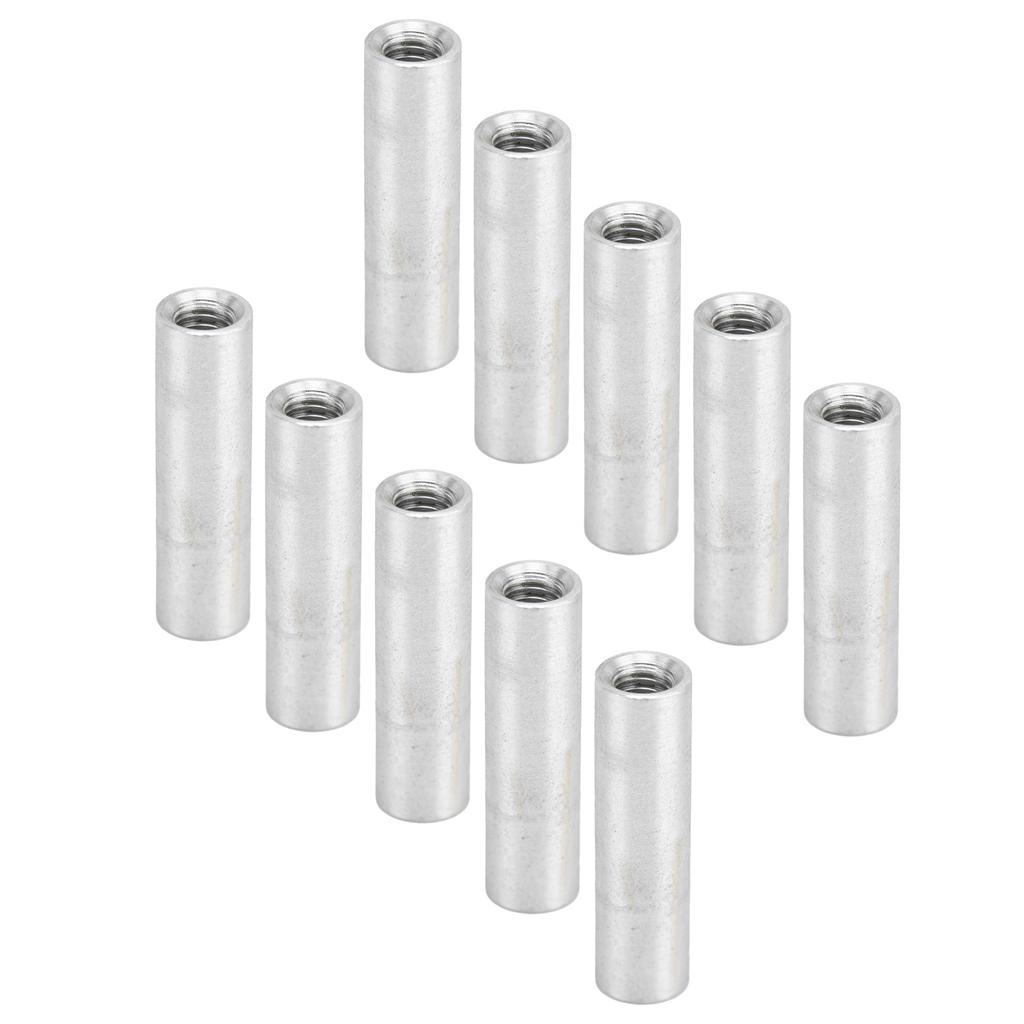 10Pcs Standoff Aluminum Alloy Threaded Round Column Spacer for Quadcopter DIY Model M4x0.7mm22mm