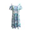 Summer Casual Cold Shoulder Dresses for Women 2025 Trendy Boho Ethnic Floral Tribal Marble Print V Neck Mini Dress