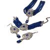 Retro Classic Hollow Rhinestone Inlaid Necklace Fashion Temperament Light Luxury High Sense Bracelet Set