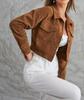 2024 Women's Casual Trendy Autumn/Winter Retro Fashion Cardigan Coat