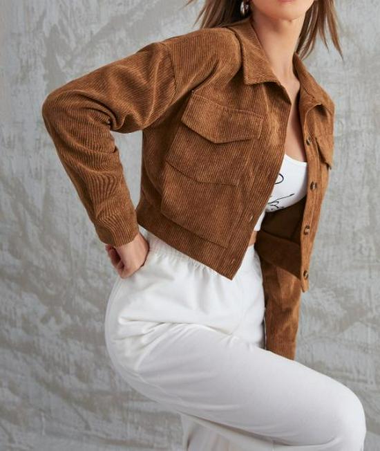 2024 Women's Casual Trendy Autumn/Winter Retro Fashion Cardigan Coat
