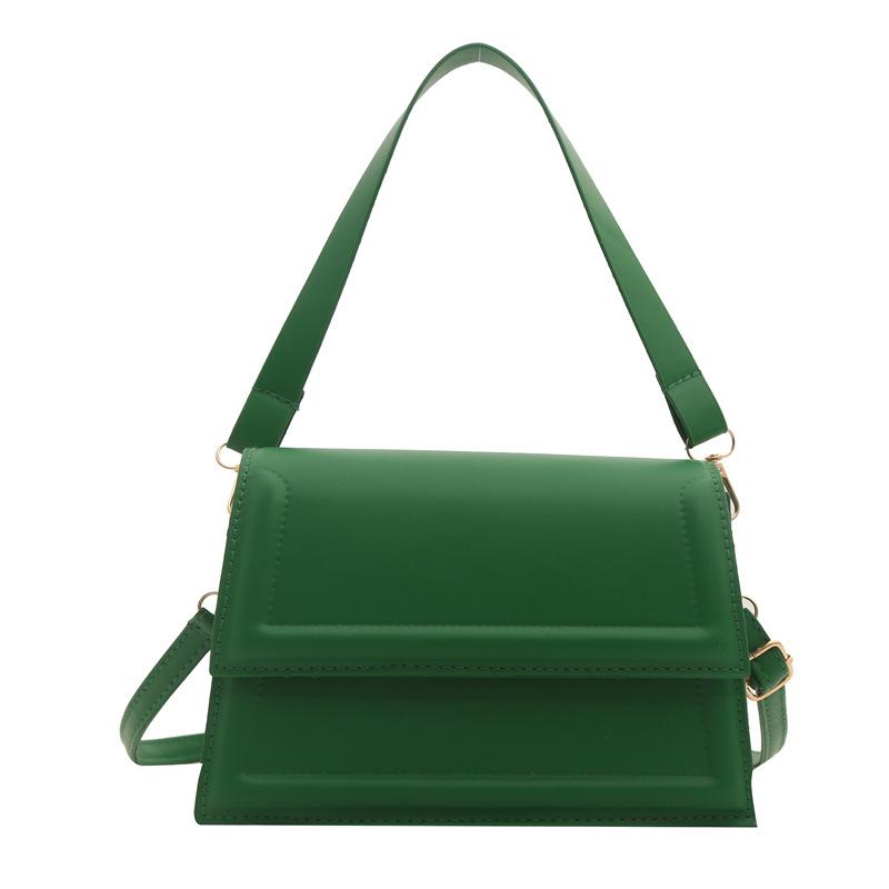 

Повсякденна сумка-розкладачка через плече 2024 літня нова повсякденна сумочка модна проста маленька квадратна сумка цукеркового кольору зелений